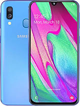 Best available price of Samsung Galaxy A40 in Singapore