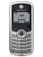 Best available price of Motorola C123 in Singapore