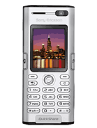 Best available price of Sony Ericsson K600 in Singapore